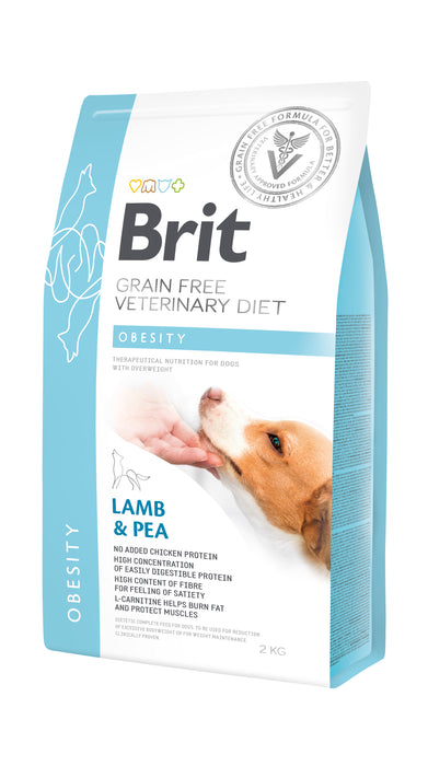 Brit Veterinary Diet Dog Obesity Grain Free Lamb & Pea