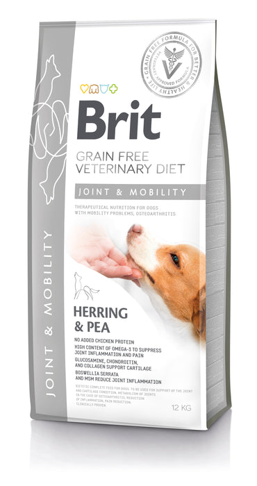 Brit Veterinary Diet Dog Joint & Mobility Grain Free Herring & Pea