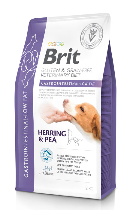 Brit Veterinary Diets Dog Grain Free Gastrointestinal Low Fat