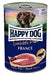 Happy Dog Pure Våtfoder – 100 % animaliskt protein, spannenmålsfritt, utan soja och färgämnen, perfekt för hundar med foderintolerans.