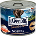 Happy Dog Pure Våtfoder är ett naturligt och näringsrikt hundfoder tillverkat med 100% animaliskt protein från regionalt uppfödda djur, fritt från spannmål och soja. Perfekt för hundar med foderintoleranser eller allergier.