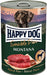 Happy Dog Pure våtfoder, spannmålsfritt och tillverkat med 100% animaliskt protein från färskt kött. Perfekt för hundar med allergier eller näringsintolerans, berikat med vitamin E.