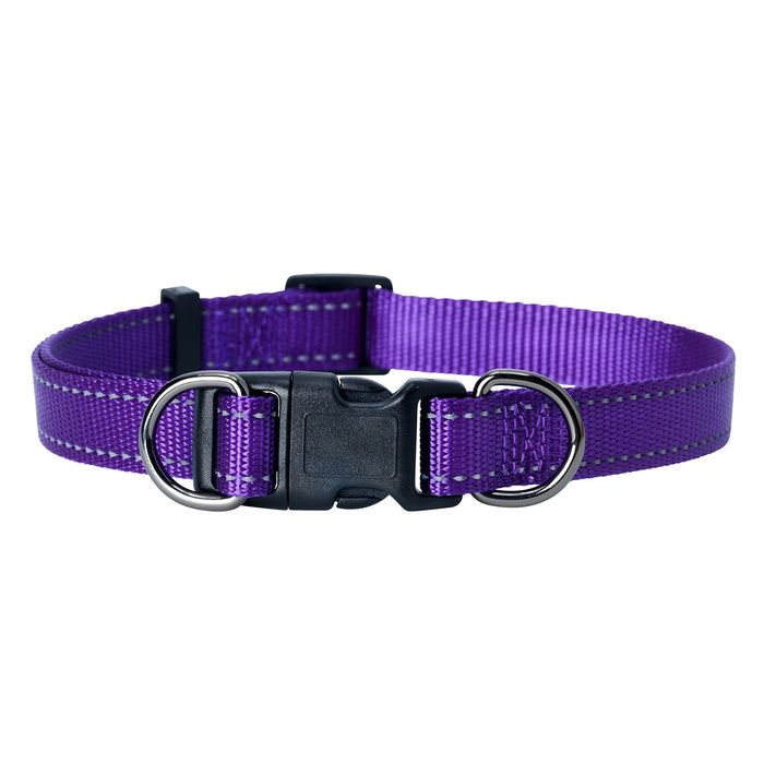 Dogman Justerbart Halsband Iris Lila