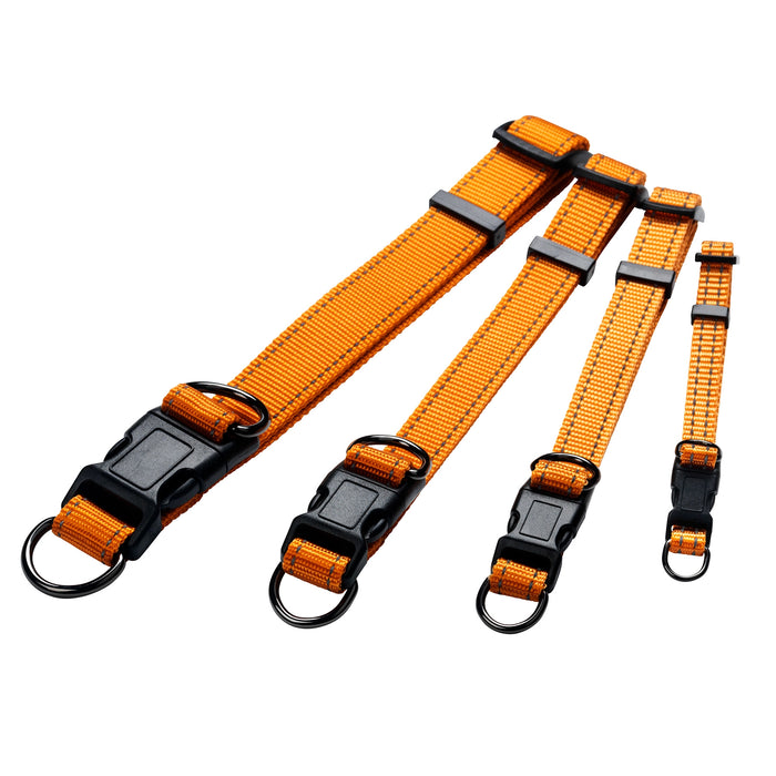 Dogman Justerbart Halsband Iris Orange