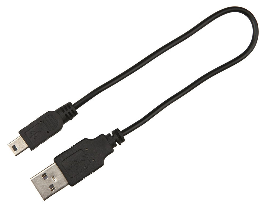 USB Flashring med blinkande och fast ljus. Justerbar storlek, stänktålig och med praktiskt klicklås. Levereras med USB-kabel. Adapter säljs separat.