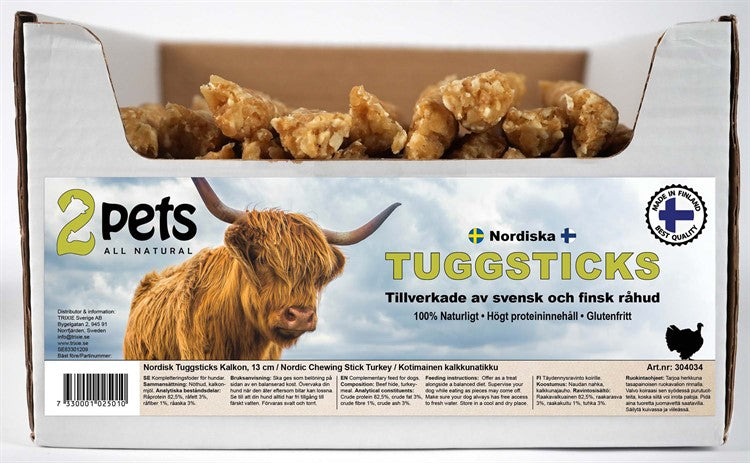 Trixie 2pets Nordisk Tuggrulle Kalkon