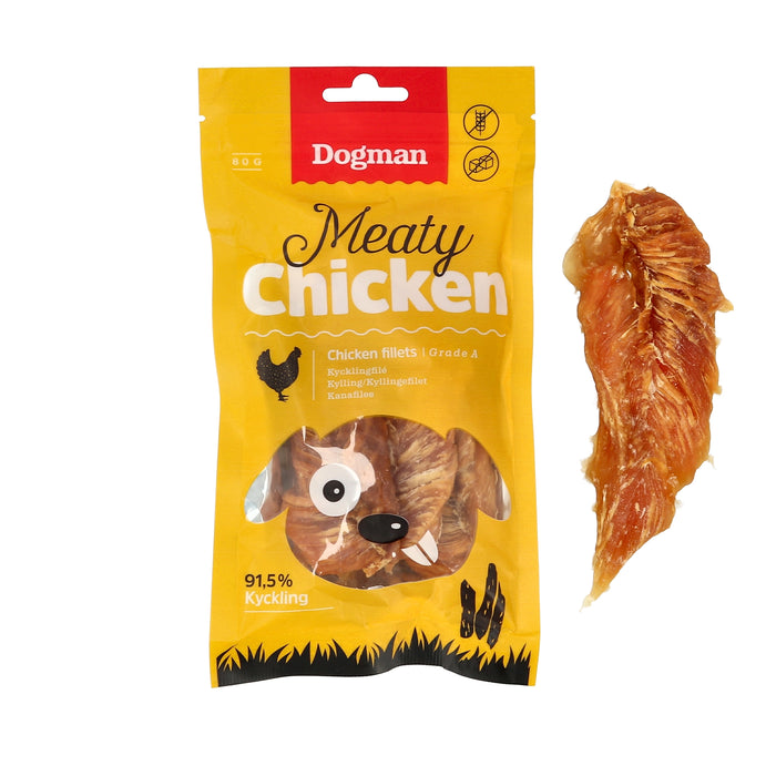 Dogman Meaty Slices of Chicken Hundgodis