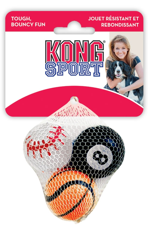 3-pack sportiga tennisbollar i extra tjockt gummi för lek och träning. Hållbara bollar som stärker bandet mellan dig och din hund under aktiva lekar.