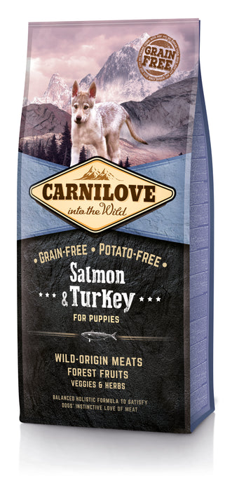 Carnilove Salmon & Turkey Puppy