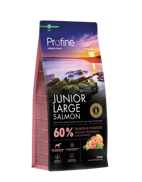 Profine Dog Junior Large Salmon & Potatoes 12 kg