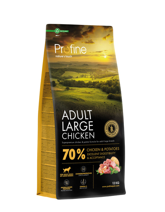 Profine Dog Adult Large Chicken & Potatoes 12kg