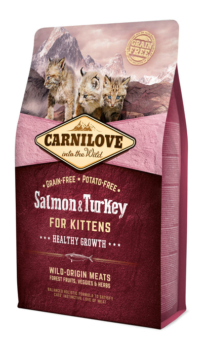 Carnilove Kitten Healthy Growth Salmon & Turkey