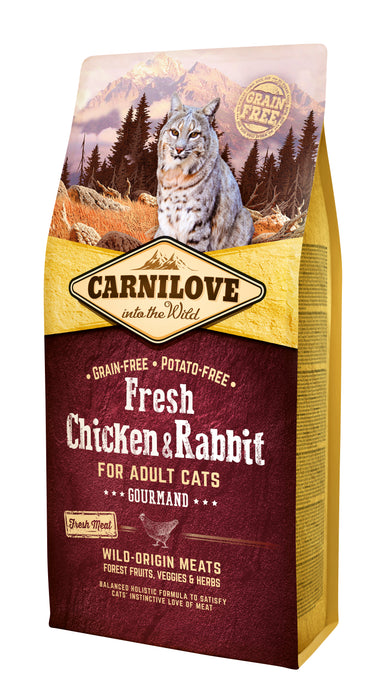 Carnilove Fresh Chicken & Rabbit Adult Cat