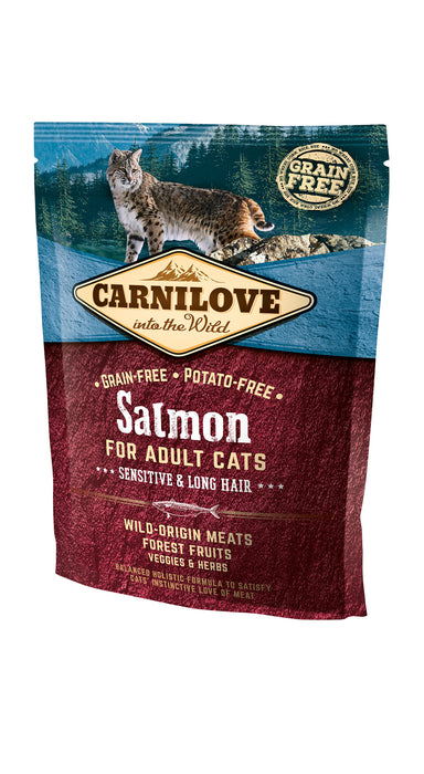 Carnilove Cat Fresh Salmon Adult Sensitive & Long Hair