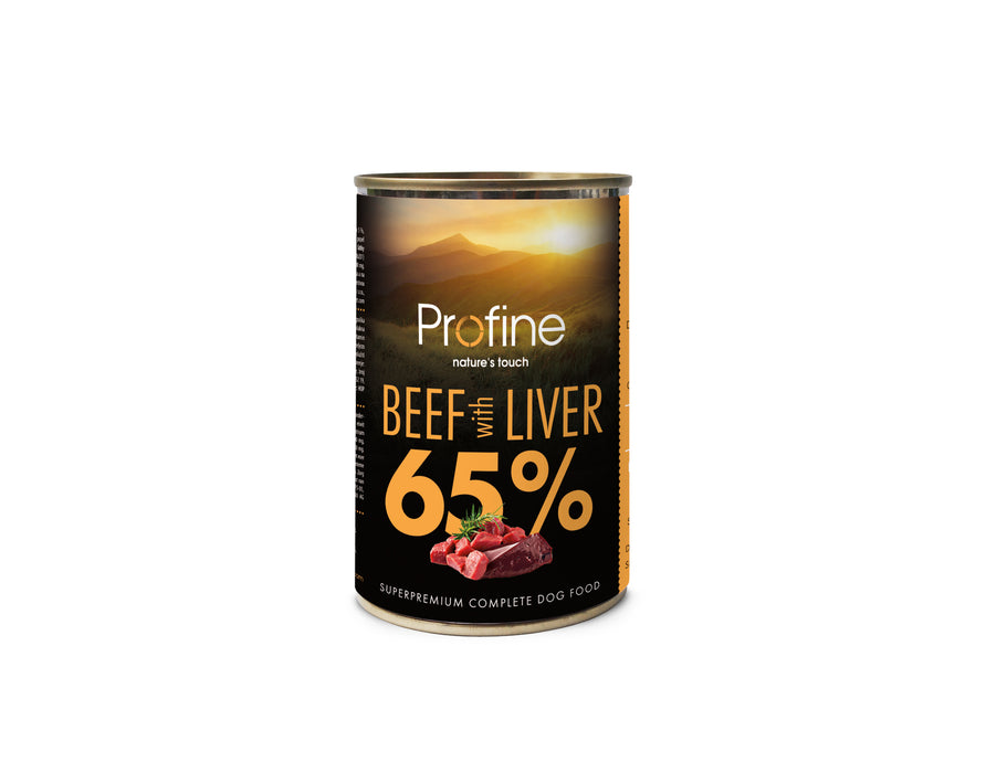 Profine 65% Beef & Beef Liver 400 g 6-pack