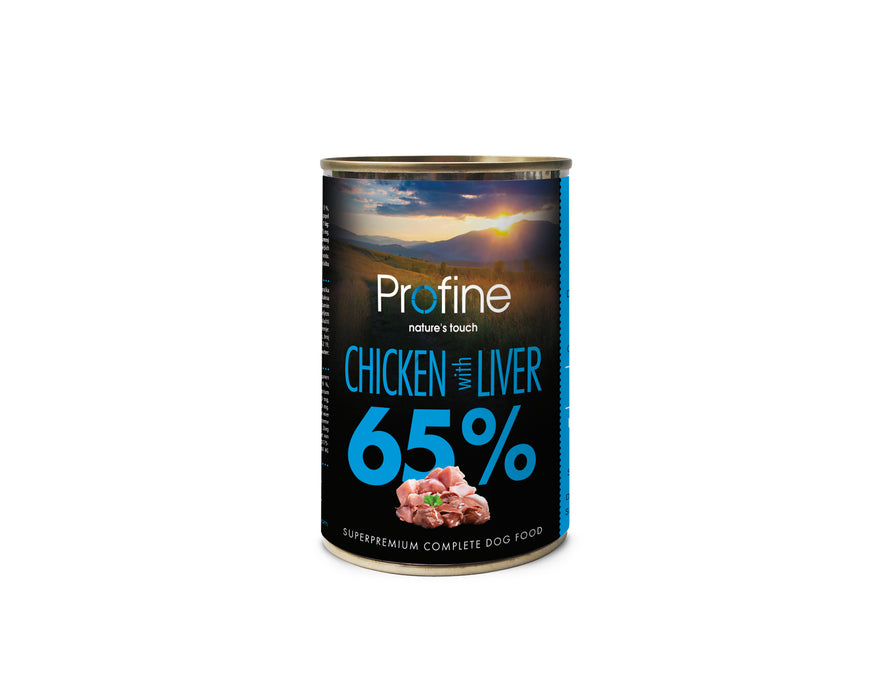 Profine 65% Chicken with Liver 400g 6-pack