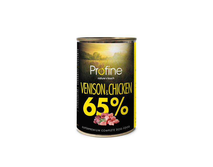 Profine Dog 65% Venison & Chicken 400g 6-pack