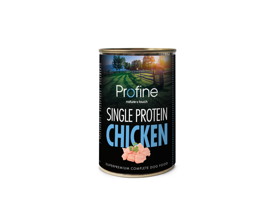 Profine Dog Single Protein Chicken 400g 6-pack