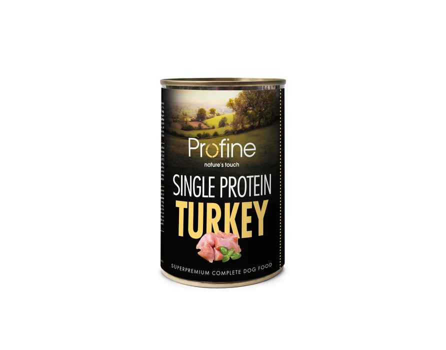 Profine Dog Single Protein Turkey 400g 6-pack