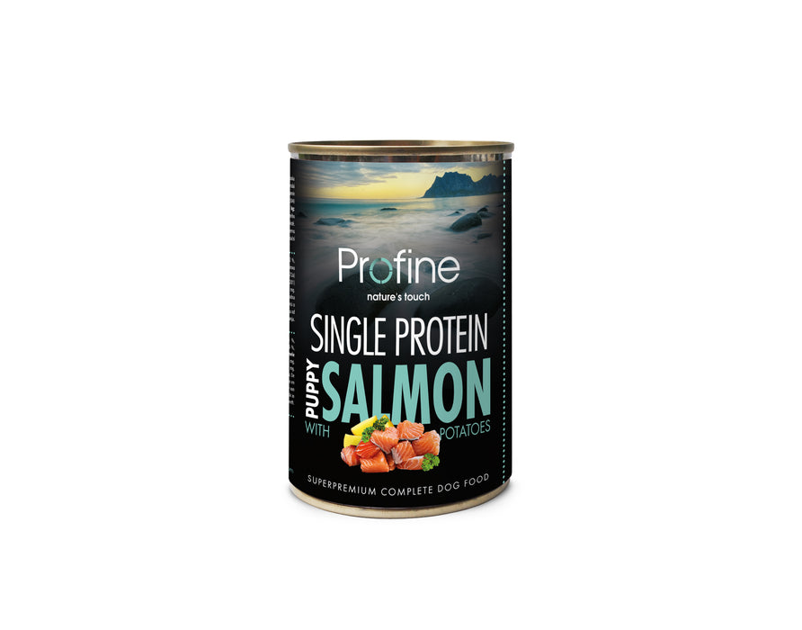 Profine Puppy Single Protein Salmon With Potatoes 400g 6-pack