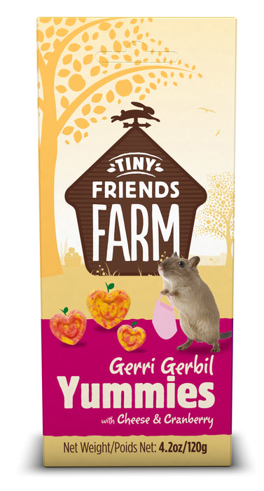 Gerri Gerbil Yummies – näringsrika och smakliga godbitar för gerbiler, perfekt för att belöna och stimulera din gerbil.