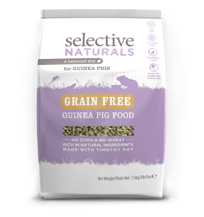 Science Selective Naturals Grain Free Guinea Pig 1,5 kg