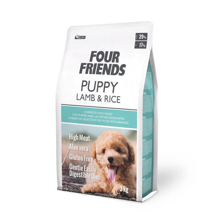 FourFriends Puppy Lamb & Rice