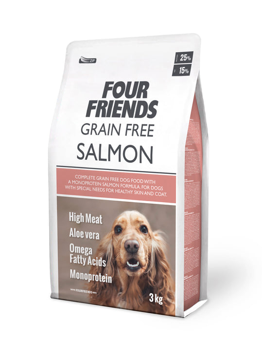 FourFriends Dog Grain Free Salmon