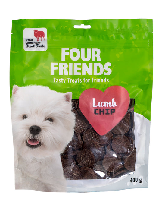 FourFriends Dog Lamb Chip 400g 6-pack