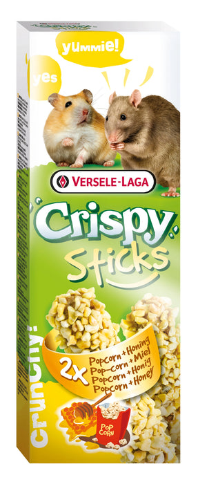 Versele-Laga Crispy Sticks Hamsters & Rats Popcorn & Honey