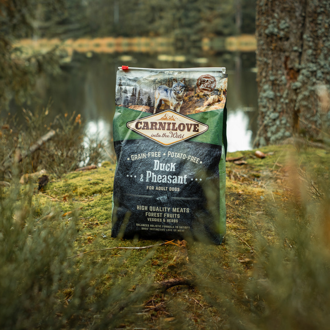 Carnilove hundfoder - bästsäljande torrfoder för hundar med naturliga ingredienser.